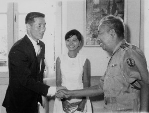 1968 Surabays. Grandmaster Kim on the left.