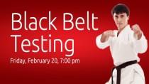 Black Belt Testing – February 2015