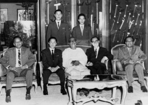 1962 Trip to Malaysia. Grandmaster Kim in the back row, on the left.