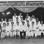 1969 Brunei. Grandmaster Kim first row, and sixth from the left.aster Kim