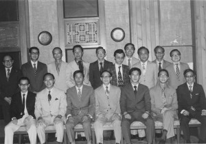 1973 in Hong Kong. Grandmaster Kim front row, third from the left.