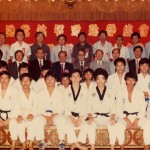 1983 Hong Kong Jido Association. Grandmaster Kim second row from the top, fourth from the right .