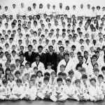 1986 St. Louis, Missouri, USA. Grandmaster Kim, center, second on the right.